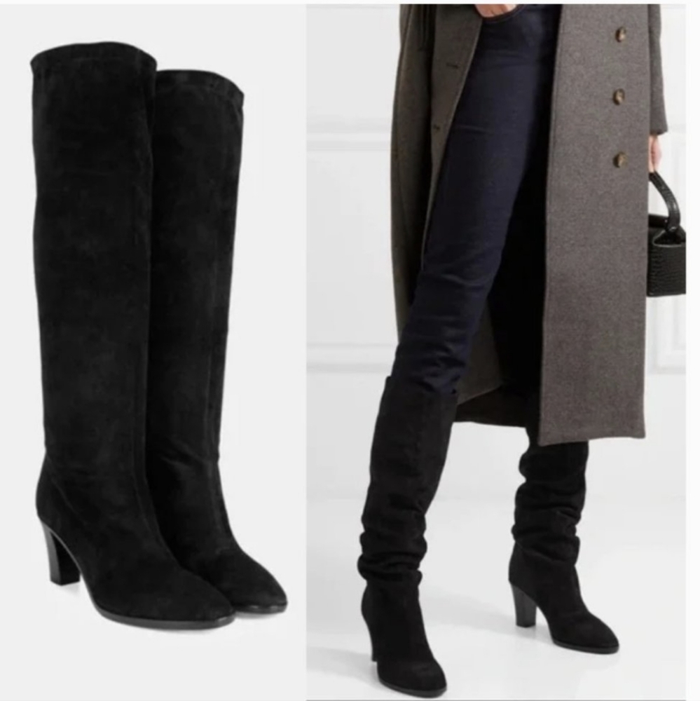 VINCE Casper Tall Suede Boots size 8